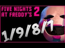 FREAK SHOW+MOUSE ALMOST BROKE?!?!-1/9/8/7!-Night 7 Custom Challenge Five Nights At Freddy's 2
