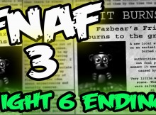 FNAF 3 NIGHT 6 ENDING | NIGHTMARE ENDING | Five Nights at Freddy's 3 Night 6 Nightmare Mode