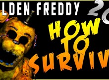 Golden Freddy 20: How To Survive All of Golden Freddy's Attacks!-Five Nights At Freddy's 2 Tutorial